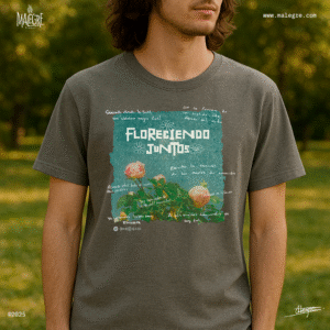 Playera-Floreciendo-Juntos_Malegre Tiahui